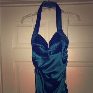 Long Blue prom/formal dress